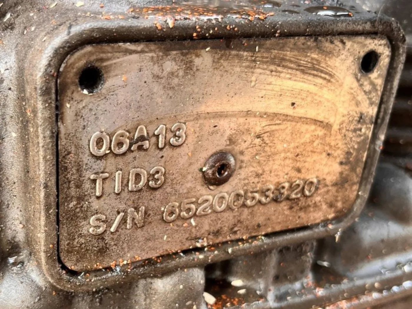 Allison 06A13 TID3 S/N6520053320 - 5