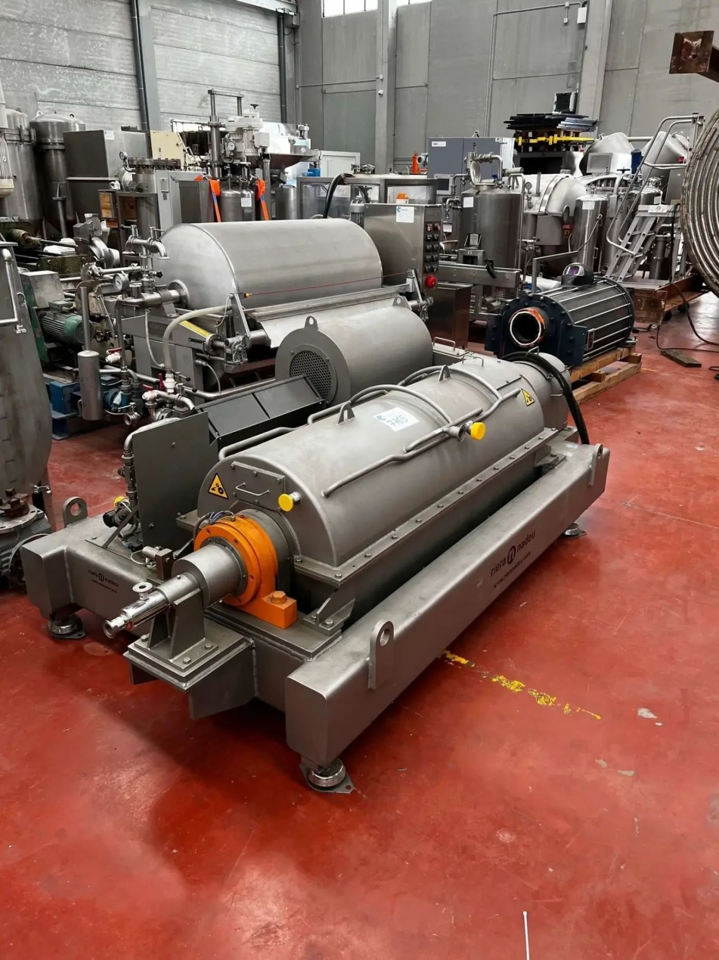 DECANTER RIERA NADEU 600 D AS-2300 ASTM 316L - USED DUPLEX - 1