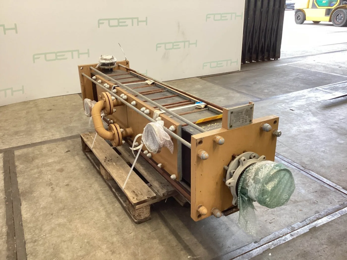 Vicarb Deutschland GmbH "Block Graphite" 16,2 m2 - Shell and tube heat exchanger - 4
