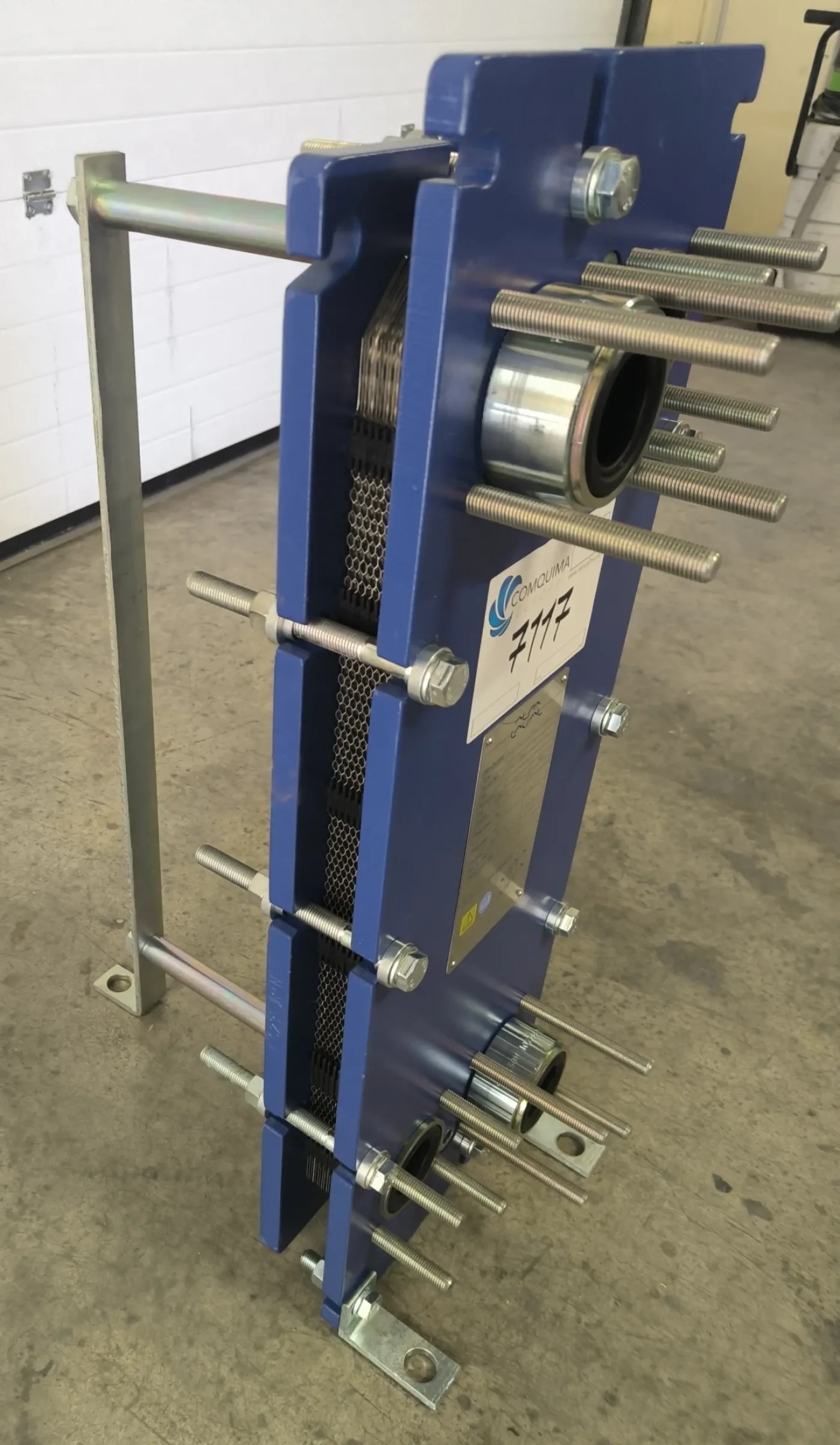 ALFA LAVAL M6 FM PLATE EXCHANGER STAINLESS STEEL 316 UNUSED - 3