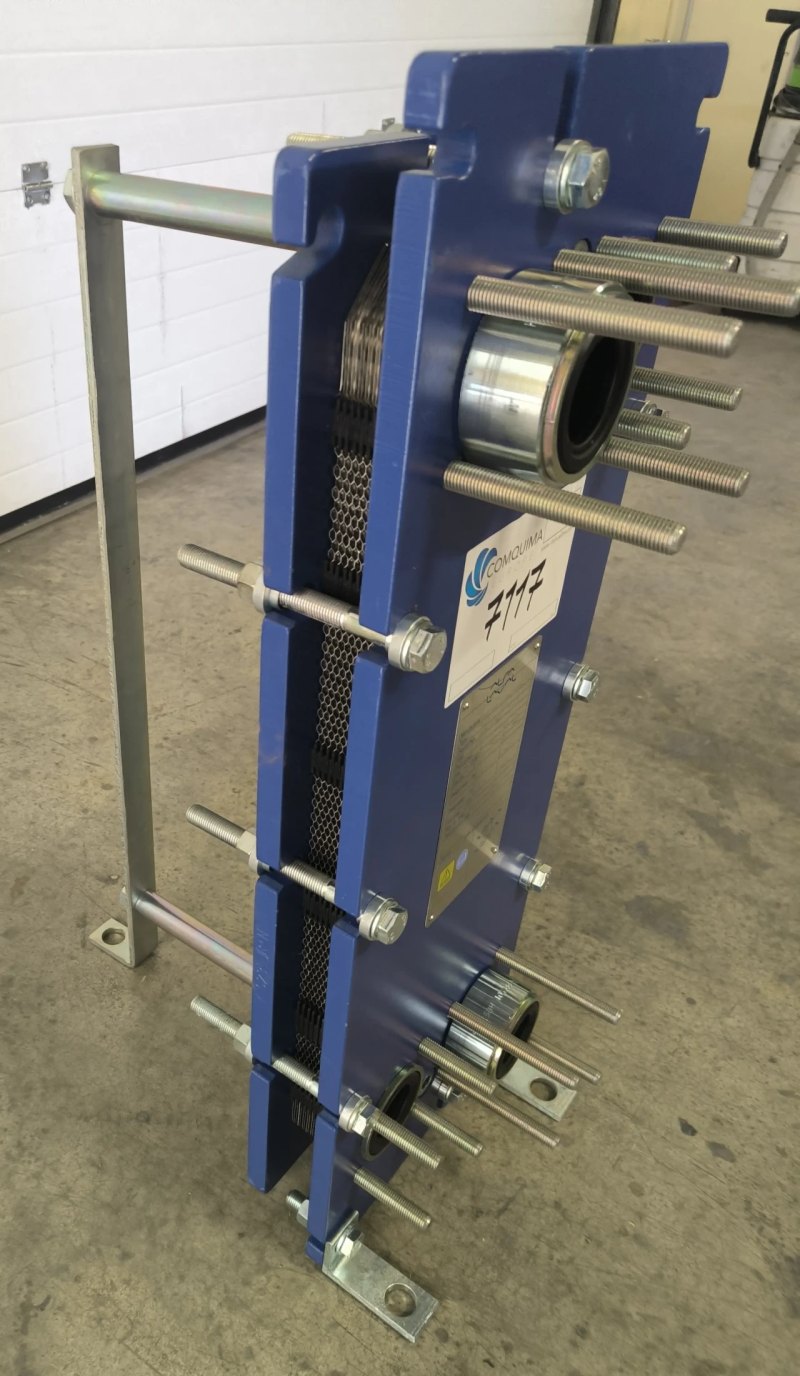 ALFA LAVAL M6 FM PLATE EXCHANGER STAINLESS STEEL 316 UNUSED