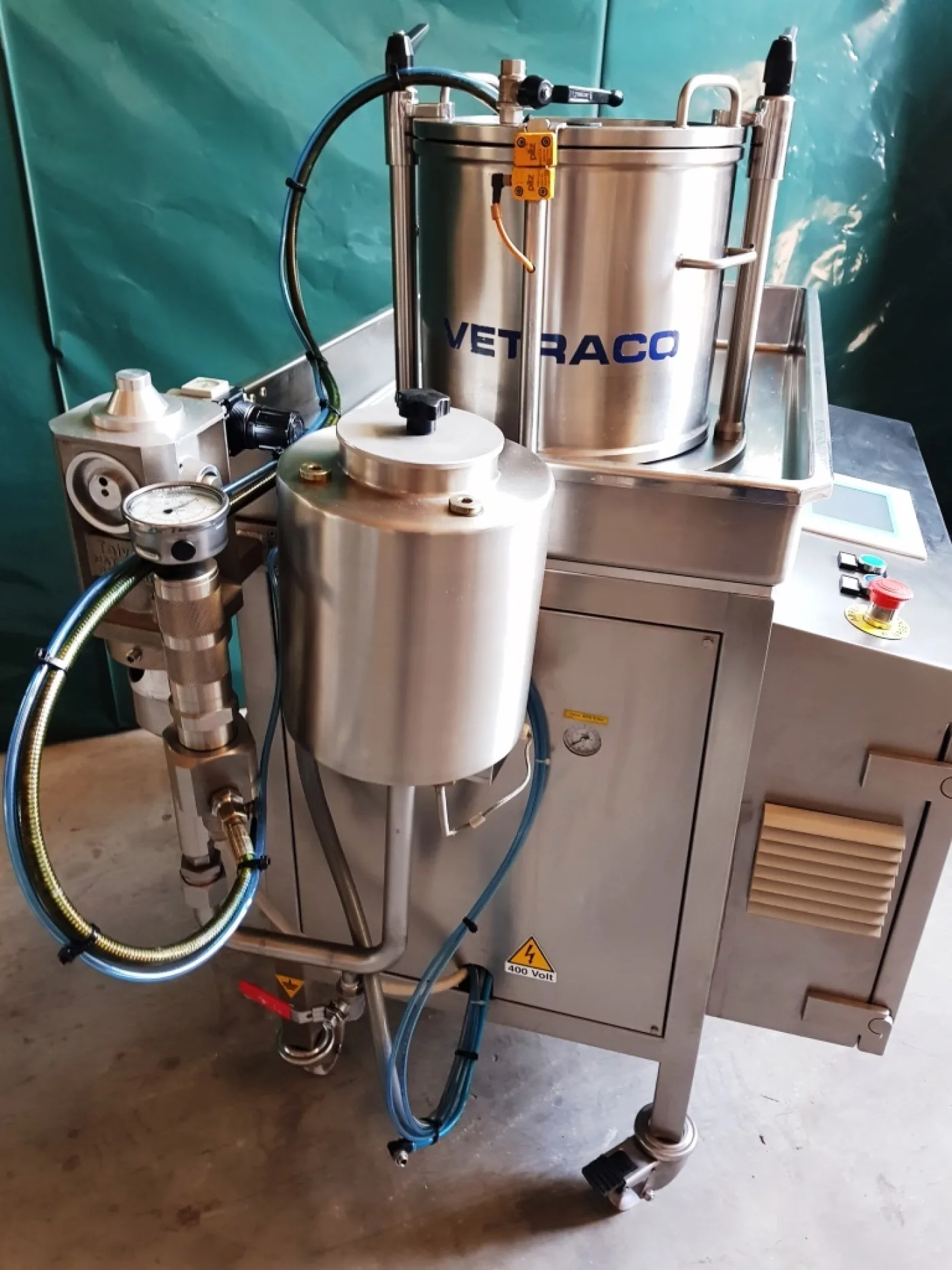 MESCOLATORE POLVERI CON NEBULIZZATORE – VETRACO – MOD. MC4A - 6