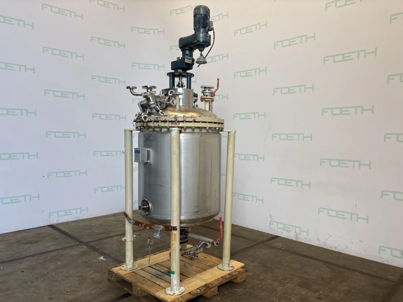 Jongia LPK-40 (650 l) - Stainless Steel Reactor - 2