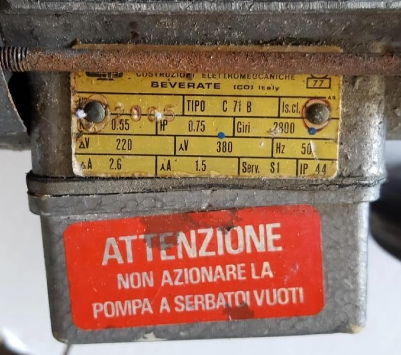 POMPA AUTOADESCANTE CARRELLATA PER LIQUIDI – AZIENDA ENOLOGICA ITALIANA - 8