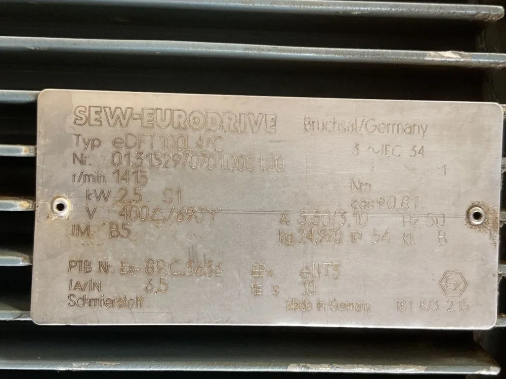 DVA Deutsche RWN 1200 - Nutsche filter