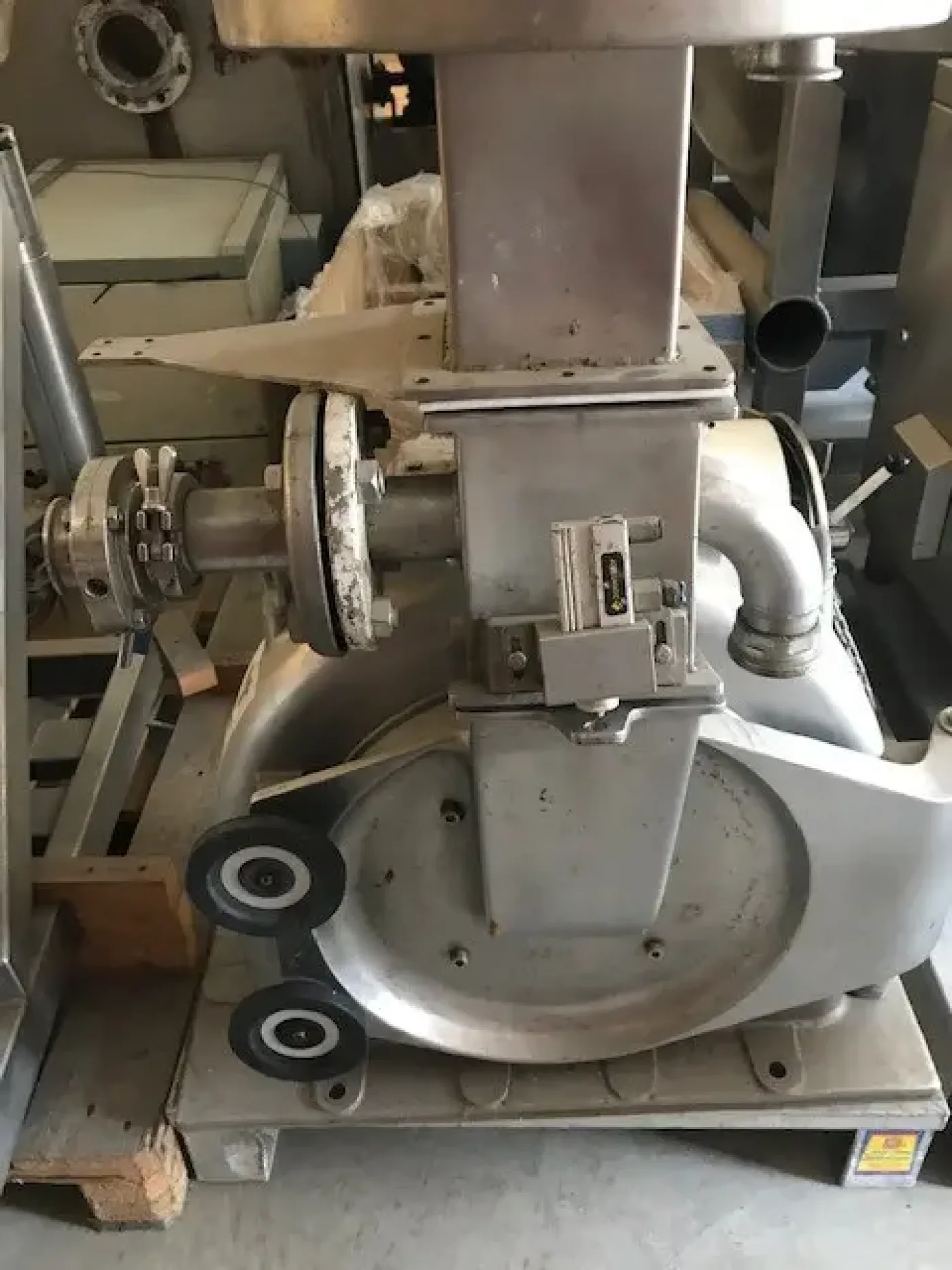 USED STAINLESS STEEL 316 OSCILLATING HAMMER MILL - 4