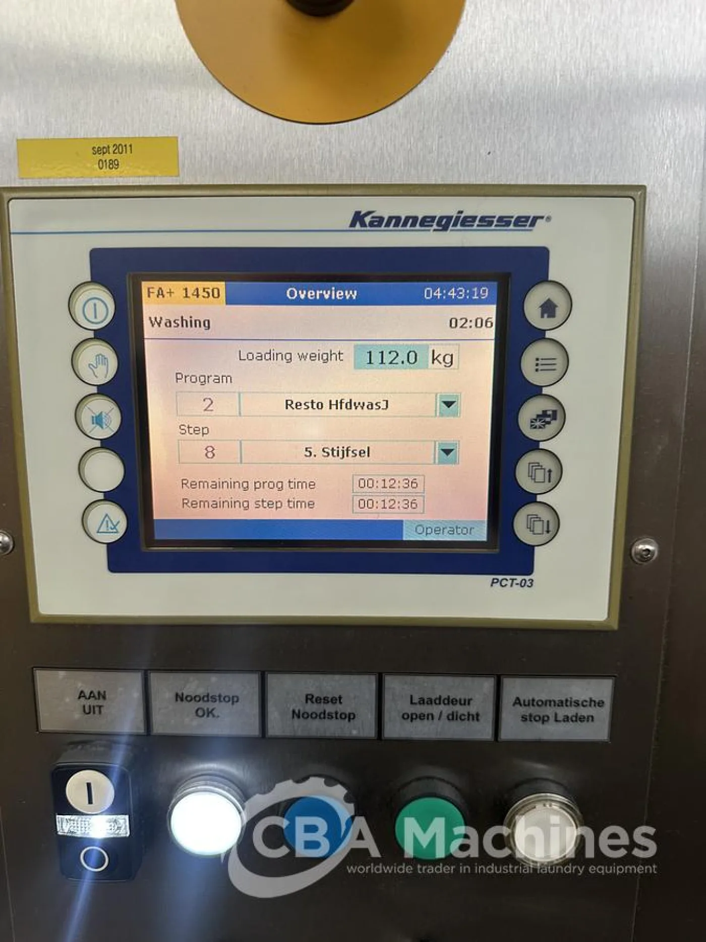 2011 Barrier Washer Kannegiesser FA+ 1450 BW 145kg (1022) - 4