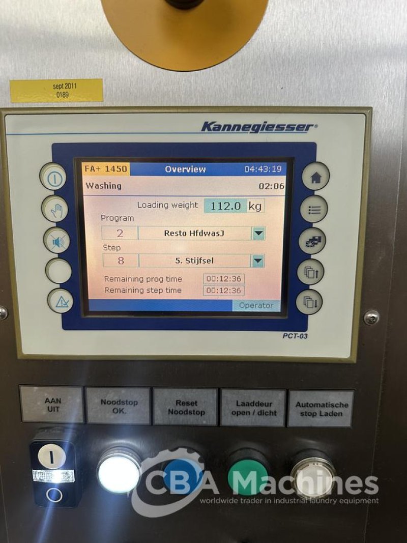 2011 Barrier Washer Kannegiesser FA+ 1450 BW 145kg (1022)