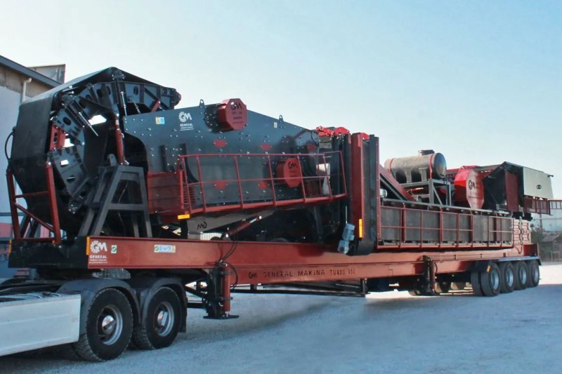 General 950 — Mobile Jaw + Impact Crushing & Screening Plant