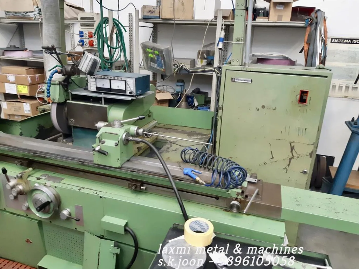 CYLINDRICAL GRINDER, TACCHELLA - 1518 (COMPLETELY RETROFITTED). - Laxmi Metal & Machines, Rohtak - 8