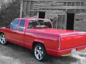 1988-98 Chevy / GMC 8′ Truck Tonneau Cover zwart