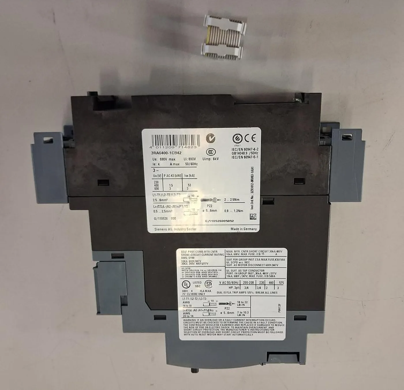 Siemens SIRIUS Motorstarter 3RM1001-1AA04 - 5