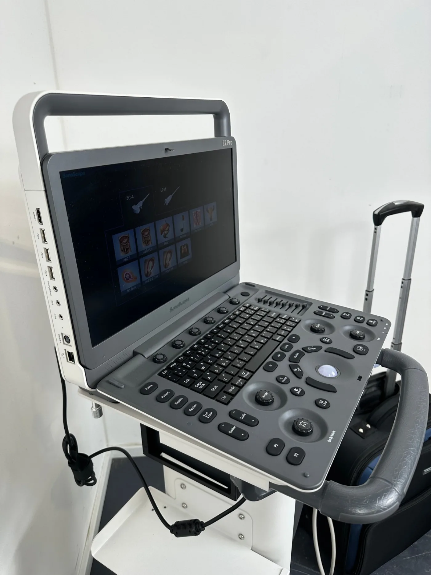 SonoScape E2 Pro inkl. Trolley und Tasche/Koffer mobil - 7