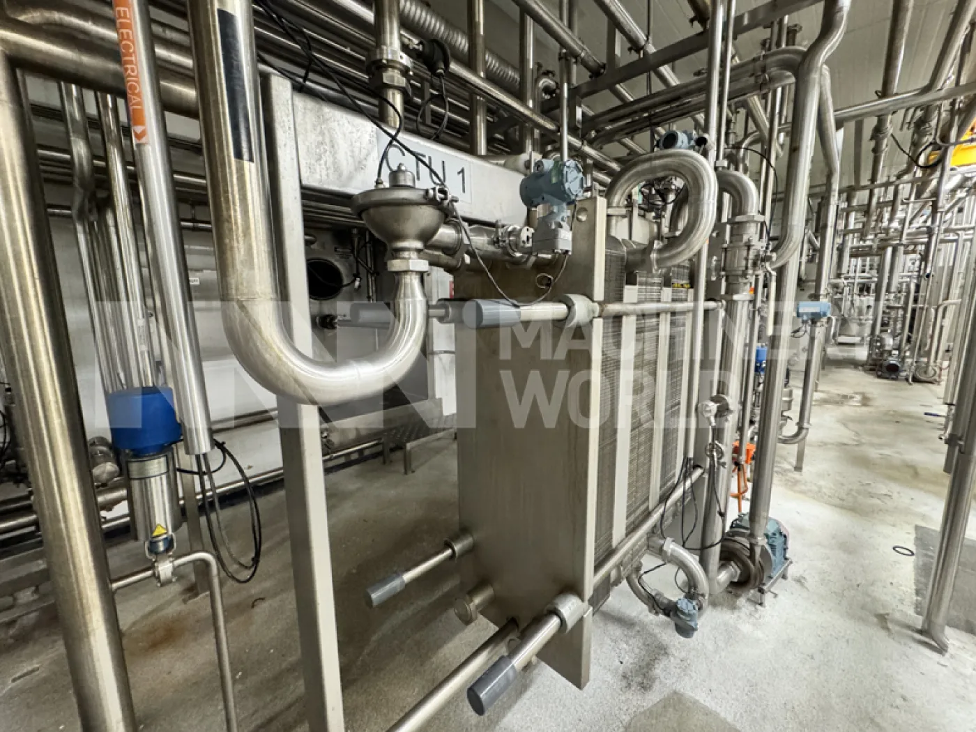 16,000 LPH GEA Cream Pasteuriser Plant with Deaerator - 3
