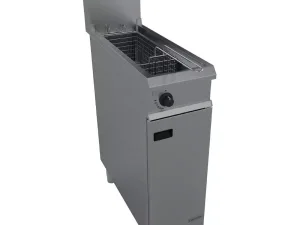 Falcon Chieftain Single Tank Single Basket Free Standing Propane Gas Fryer G1808X - islandcatering