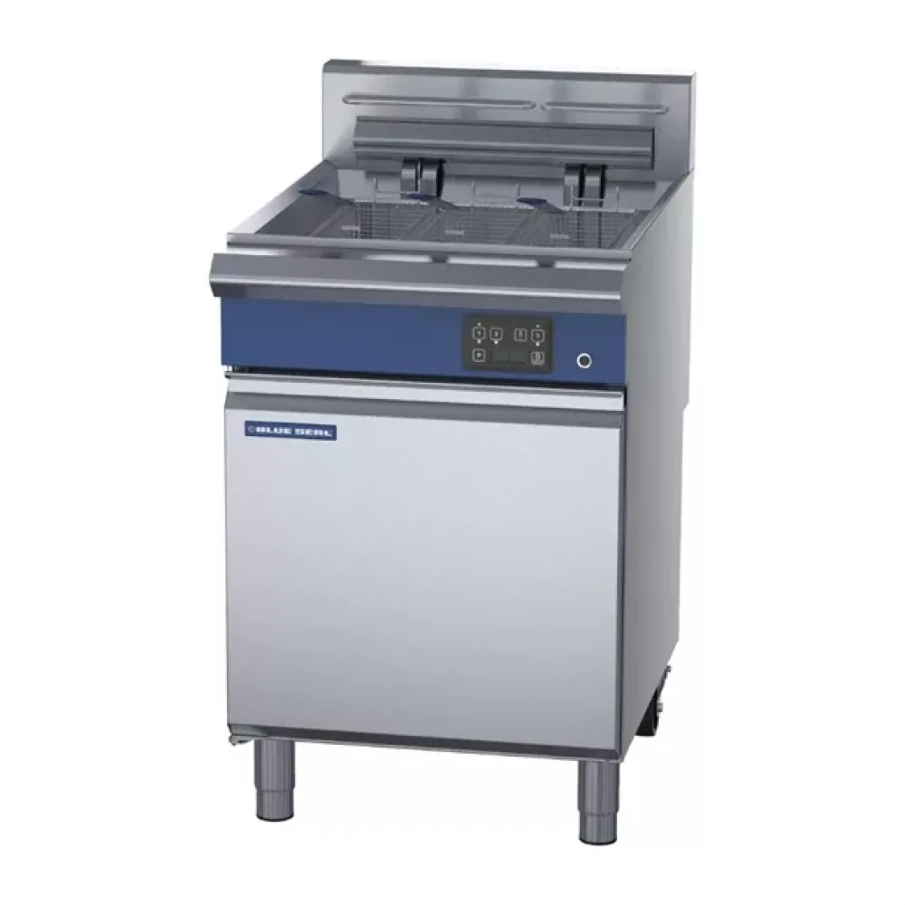 Blue Seal 600mm Single Digital Electric Fryer UKE60E - islandcatering