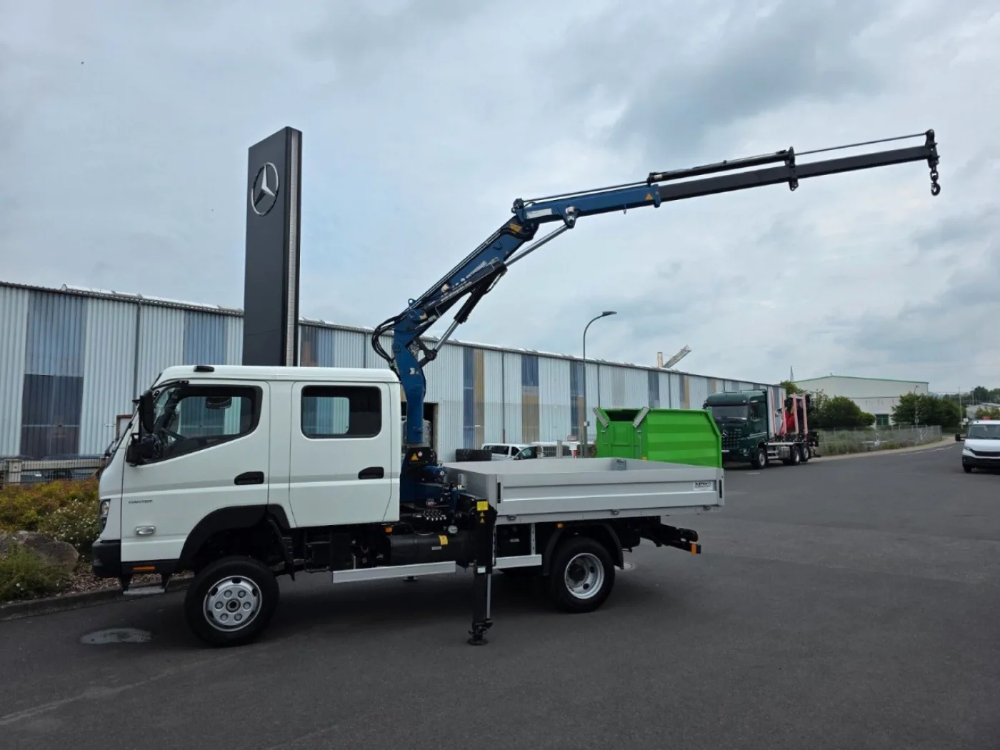 Mitsubishi Fuso Canter 6C18D DoKa 4x4 Kran Atlas 65.2 - A2 - 7