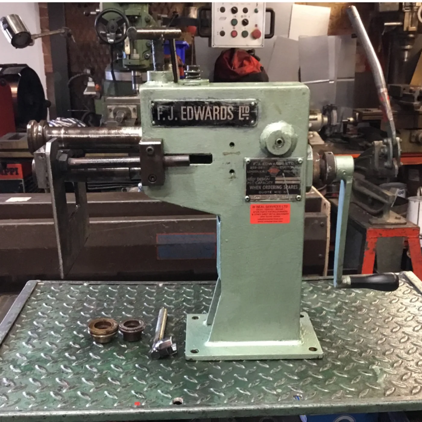 EDWARDS Hand Swager 250mm - WNS - W. Neal Services Ltd - 1