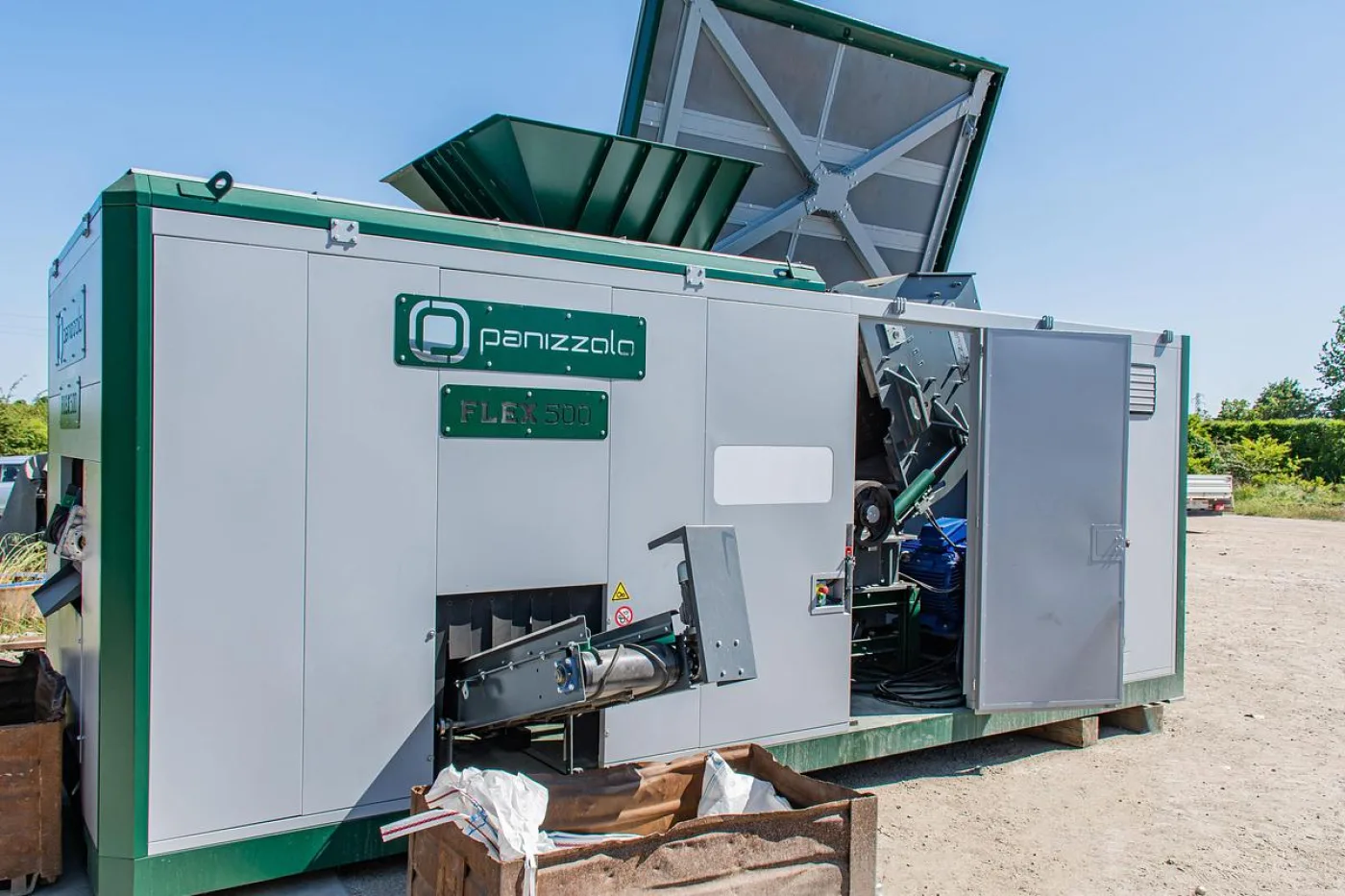 Panizzolo Flex 500 Flex Mobile Drum Hammer Mill - 8