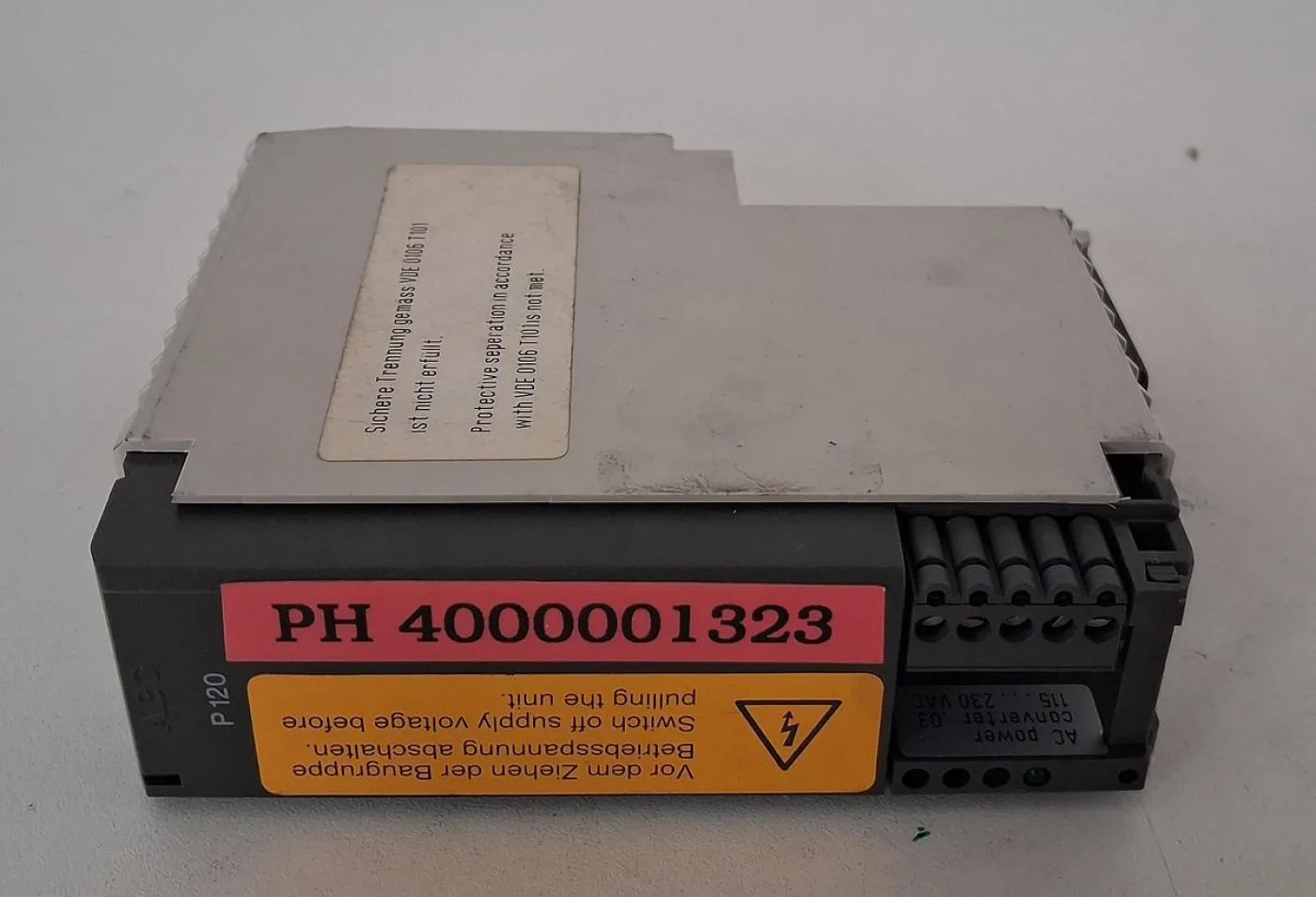 AEG Modicon AS-P120-000 Power Supply Module - 1