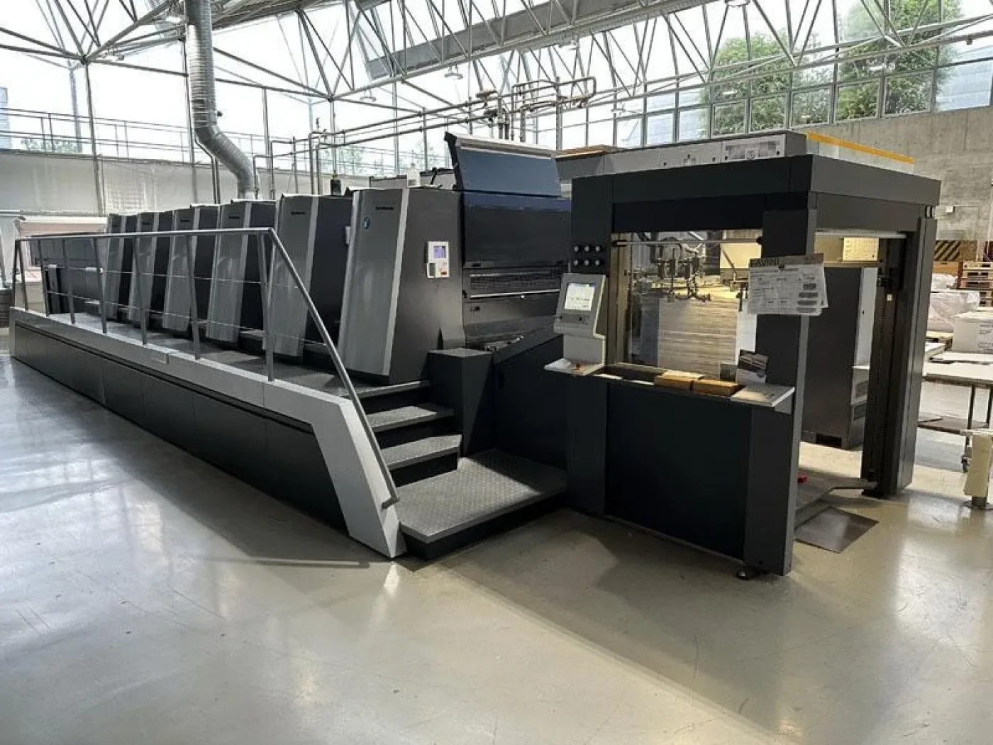 Heidelberg XL 106-5+LX2 UV-impresora offset - 1