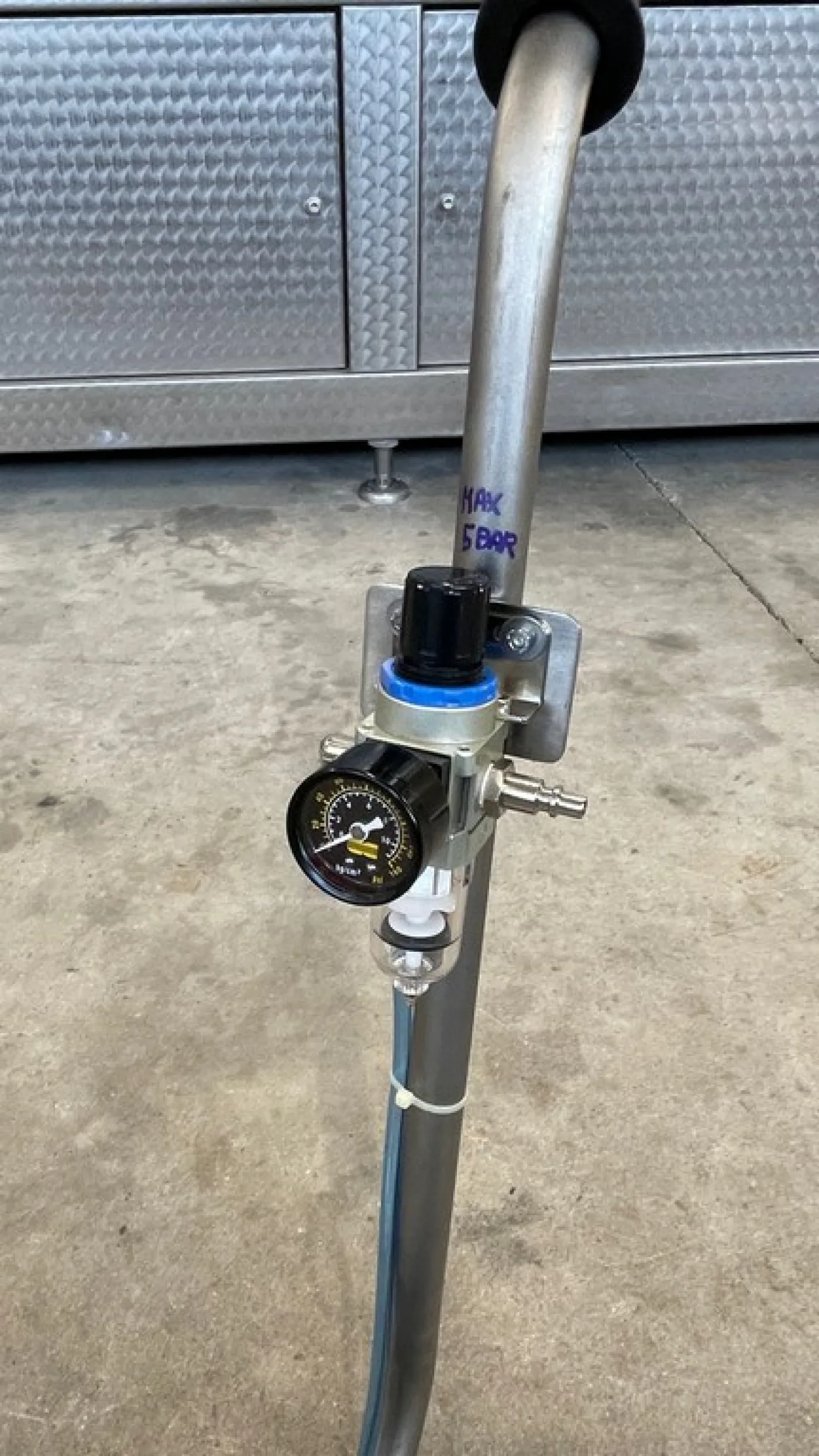 PNEUMATIC DOUBLE DIAPHRAGM PUMPS POWERED BY COMPRESSED AIR, SELF-PRIMING, ENTIRELY IN AISI 316 STAINLESS STEEL, NEW MACHINES - 8