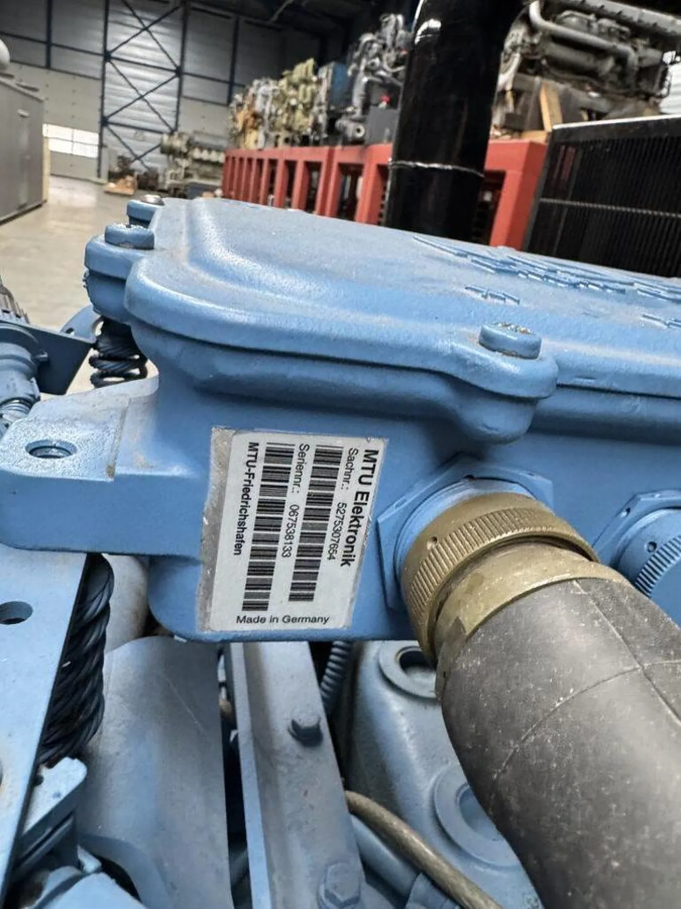 MTU 16V-2000 / MARELLI DIESEL GEN. SET 870 KVA - 5