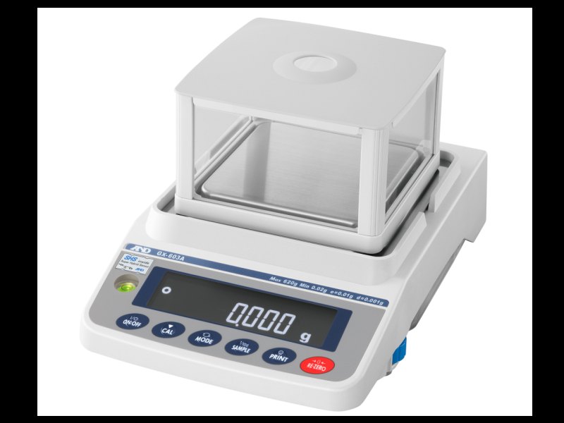 A&D GX&GF-603A Series Precision 3-Place Balance