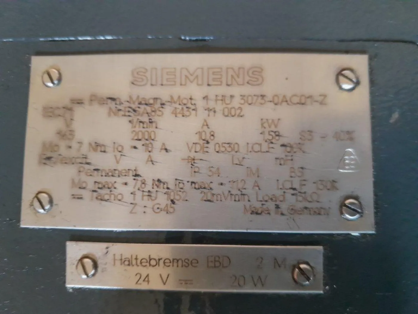 1 HU 3073 / 3076 SIEMENS / DECKEL 1988 - 4