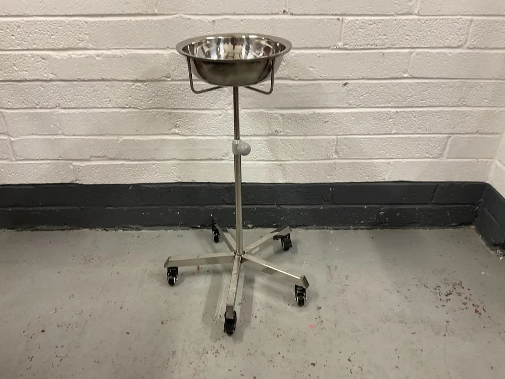GB Medical Bowl Stand Single Height Adjustable