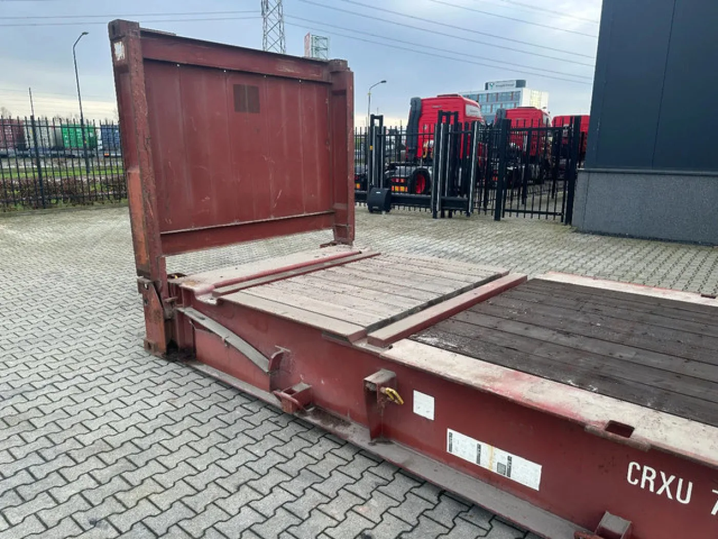 40FT FLATRACK FLUSH FOLDING / CSC: 10/2027 / 5x available - 7