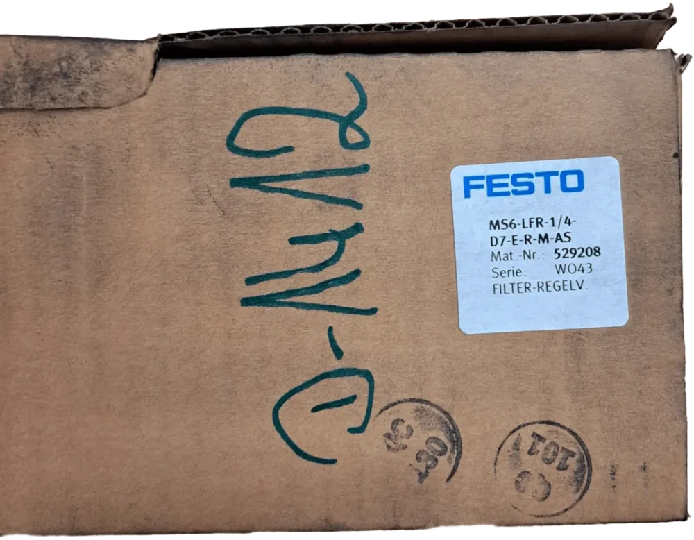 Festo Filter-Regelventil MS6-LFR-1/4-D7-ERM-AS