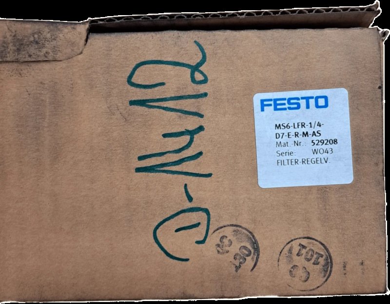 Festo Filter-Regelventil MS6-LFR-1/4-D7-ERM-AS