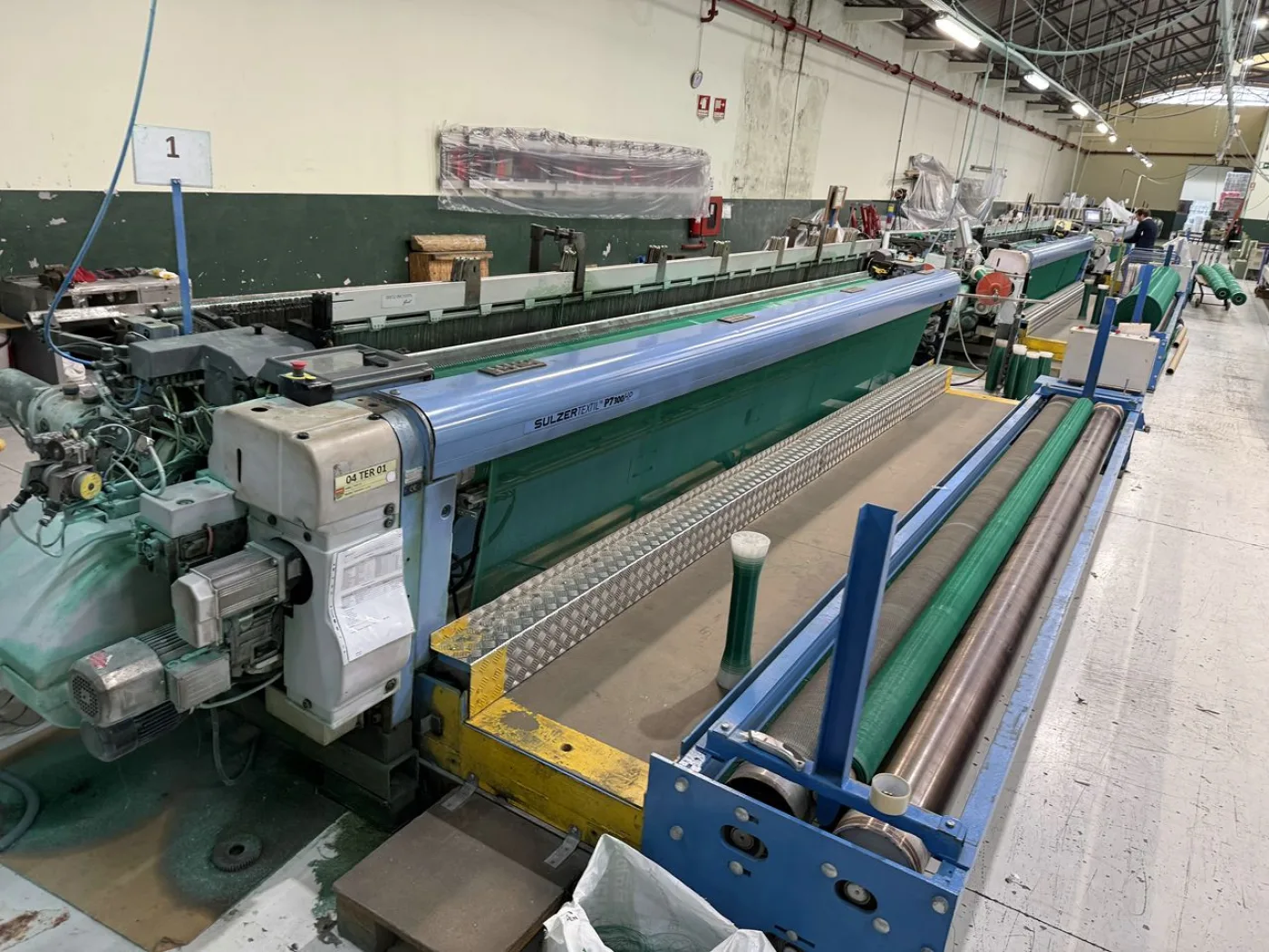 3x Sulzer - P7300HP V8 P540 2 EP D12 R projectile loom - 3