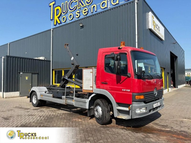 Mercedes-Benz Atego 1218 + HYVALIFT HOOK LIFTER SYSTEM + MANUAL