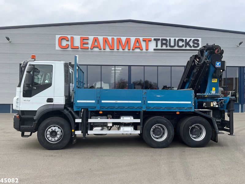 Iveco Trakker 260T41 Euro 5 6x4 Full Steel Palfinger 36 Tm laadkraan Just 133.291 km!