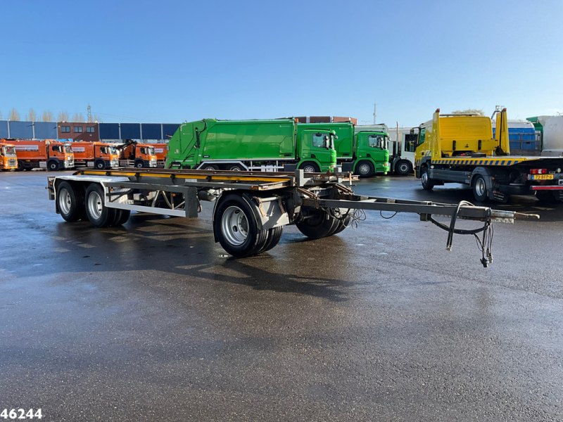 GS Meppel 3-assige containeraanhangwagen
