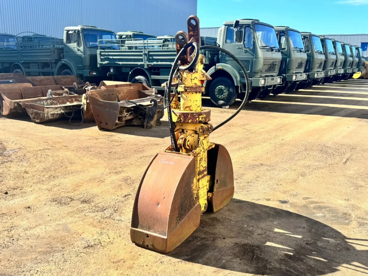 Clamshell grapple 400mm - 3