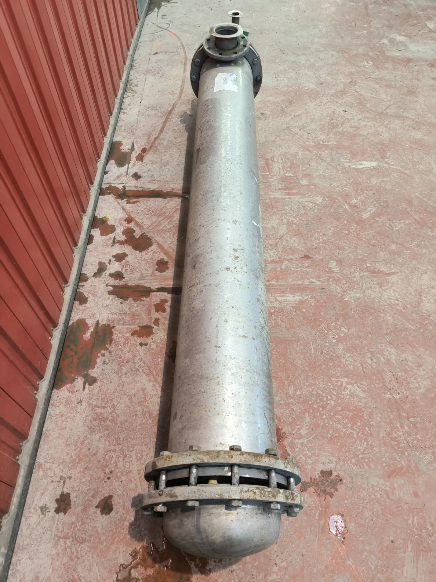 STAINLESS STEEL TUBULAR HEAT EXCHANGER 5.1 M² - 4
