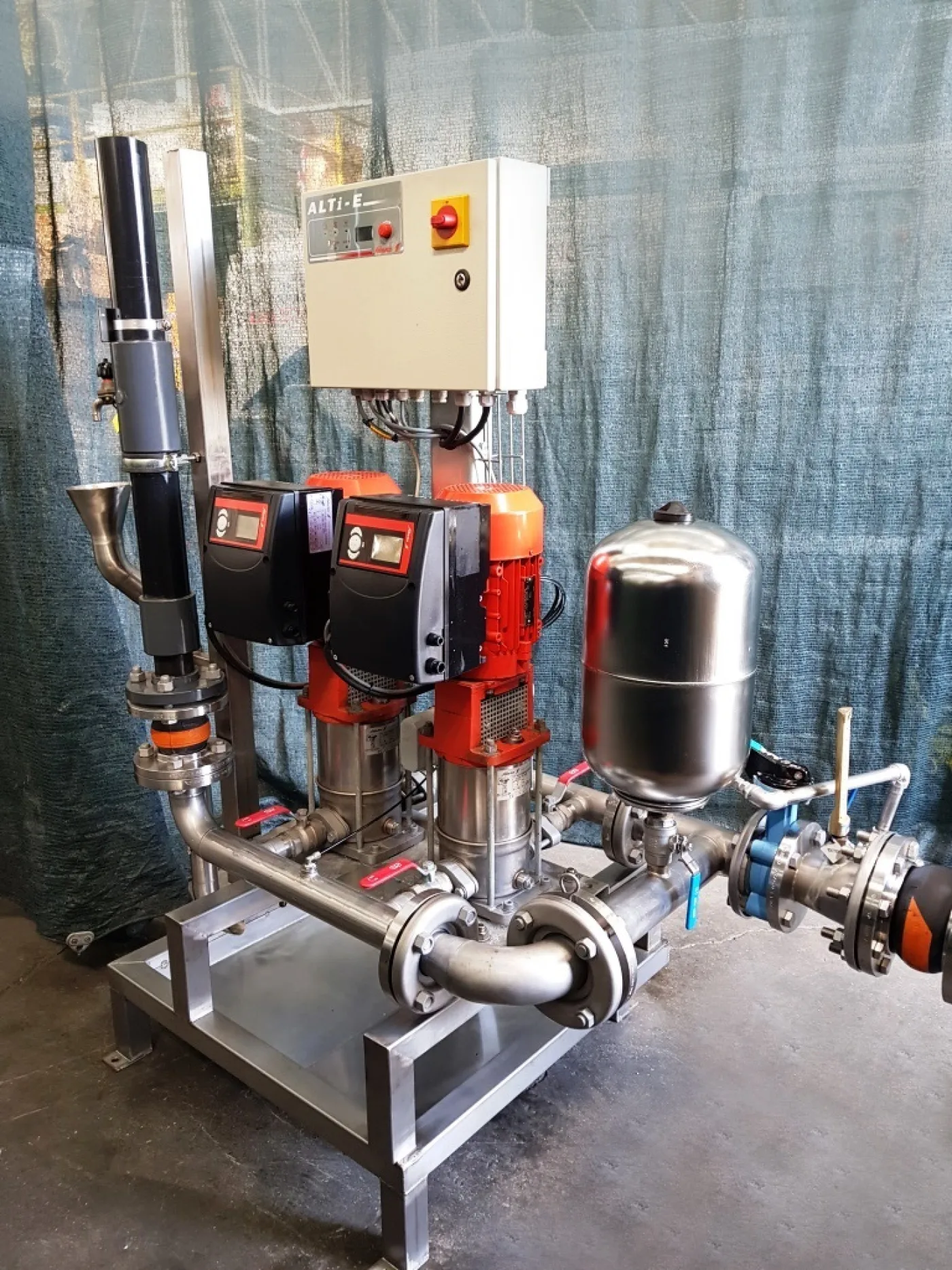 MODULO DI PRESSURIZZAZIONE IDRICA – SALMSON – MOD. N-ALTI-VE 2G - 7
