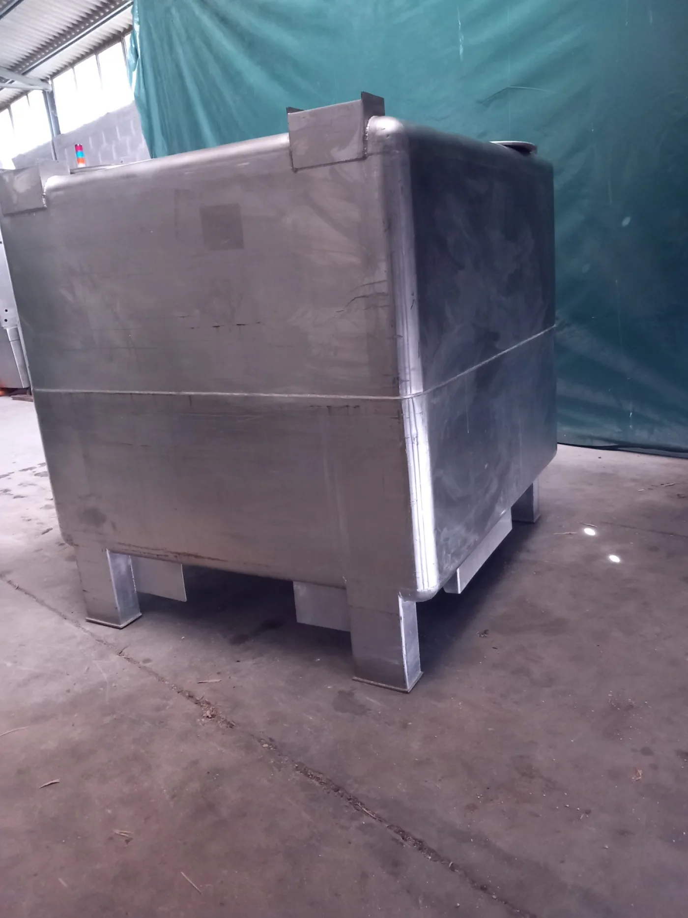 BIN ACCIAIO IBC (CONTENITORE PER MERCE SFUSA) - 2