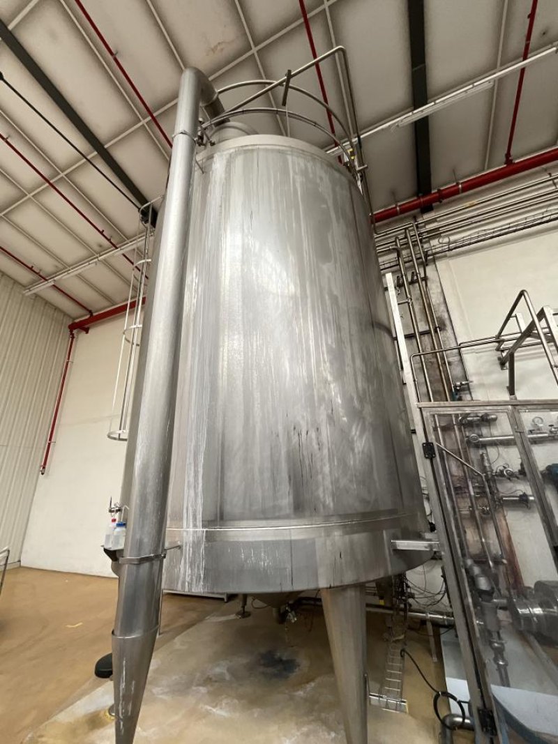 2013 Goavec Engineering Goavec Engineering 27700 Litre Vertical Stainless Steel CIP Mixing Tank - Line 7