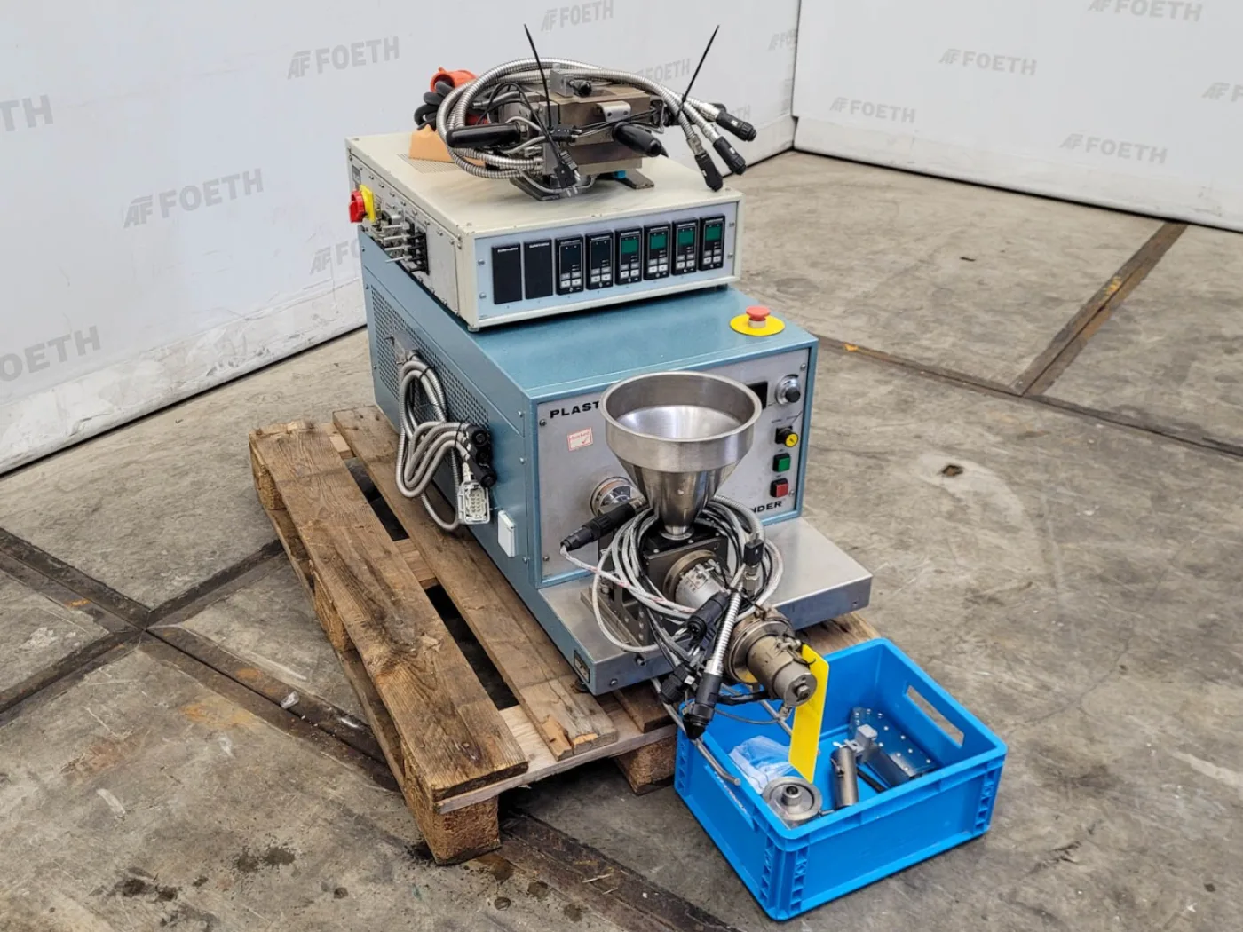 Brabender Plasti-Corder PL2000, Eurotherm Type 808 - Viscosity test machine - 4