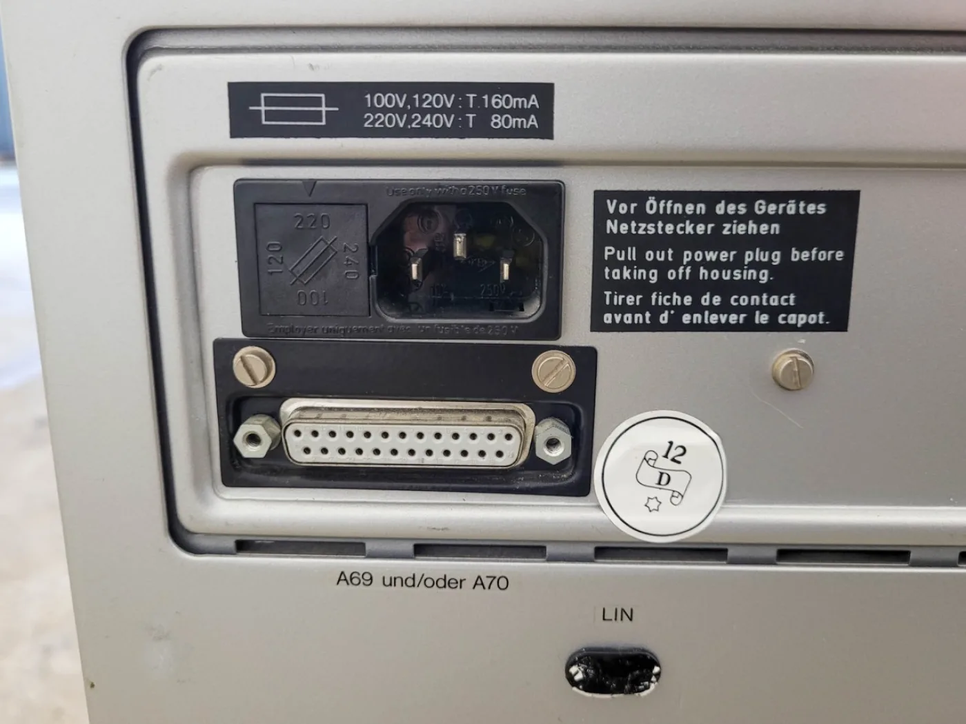 Sartorius R160P-*D1 balance - Miscellaneous - 4