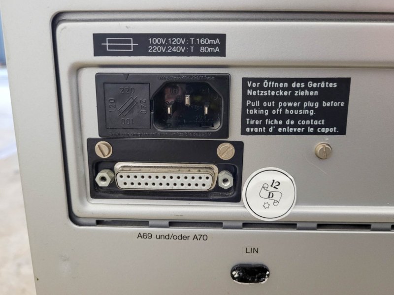 Sartorius R160P-*D1 balance - Miscellaneous