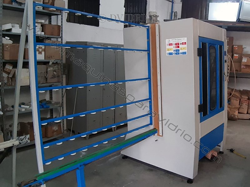 ARENADORA SEMI-AUTOMATICA PARA VIDRIO C.R.S GLASS MACHINES
