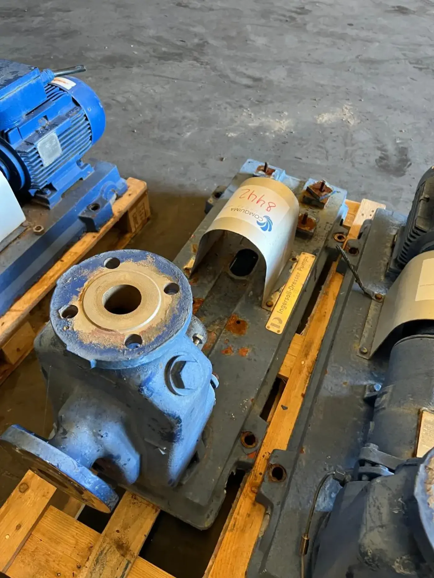 USED INGERSOLL-DRESSER PUMPS 40-40CPXPS125 6 m3h CENTRIFUGAL PUMP HEAD - 3