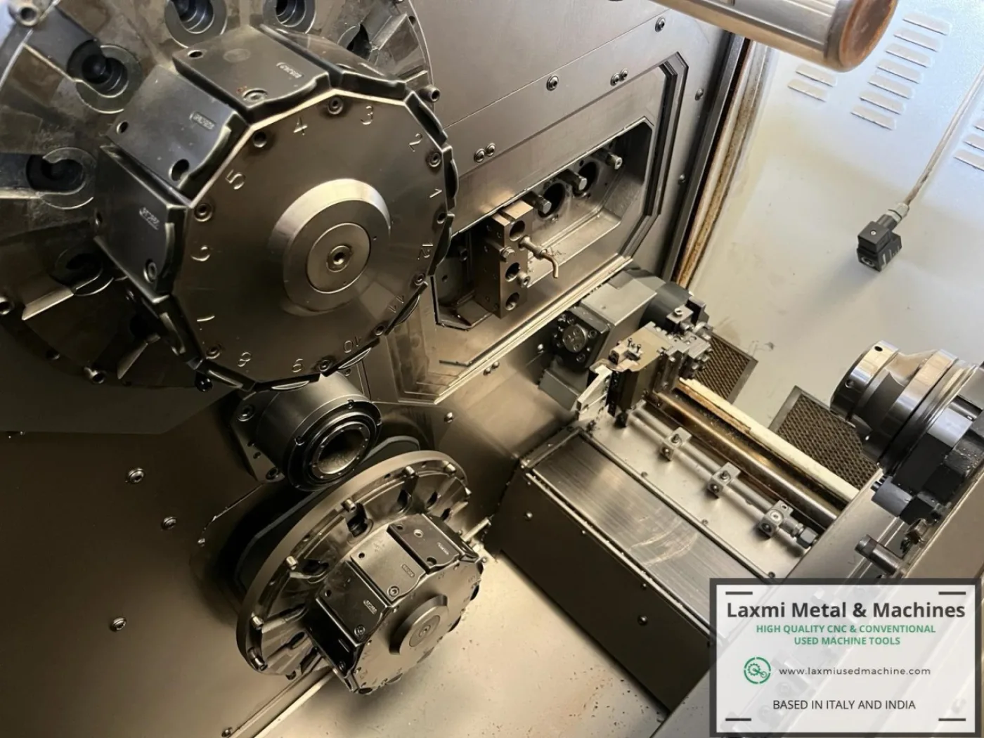 13 AXIS CNC SWISS-TYPE SLIDING HEAD AUTOMATIC LATHE, TRAUB - TNL 26 - Laxmi Metal & Machines, Rohtak - 6