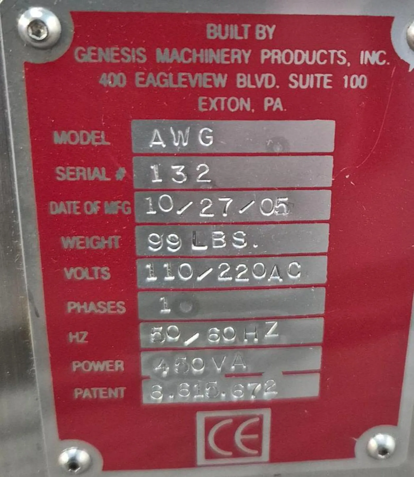 Genesis Machinery Products AWG Automatischer Restdichtkrafttester - 6