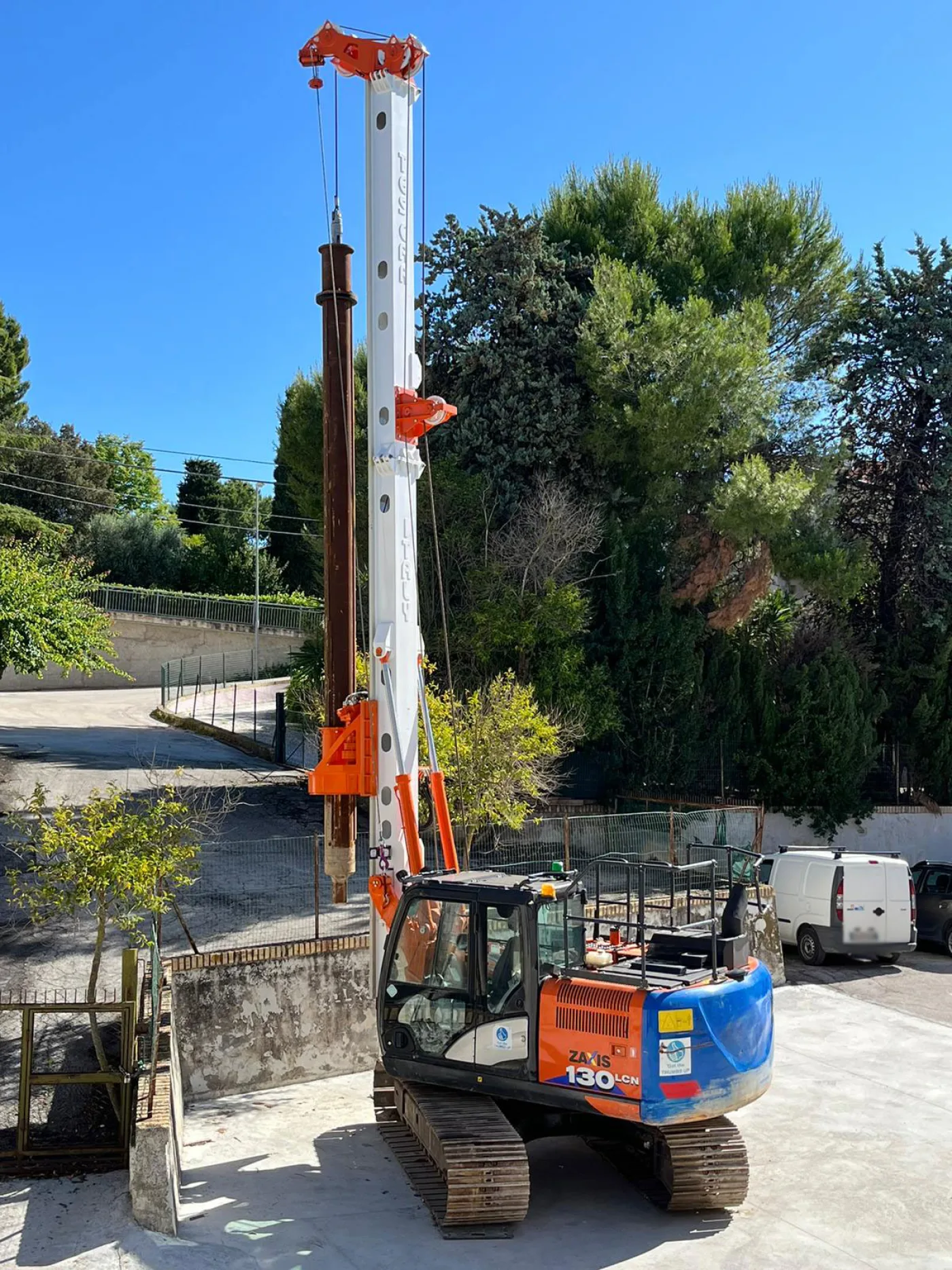 Tescar CF-6 Rotary Piling Rig - 1